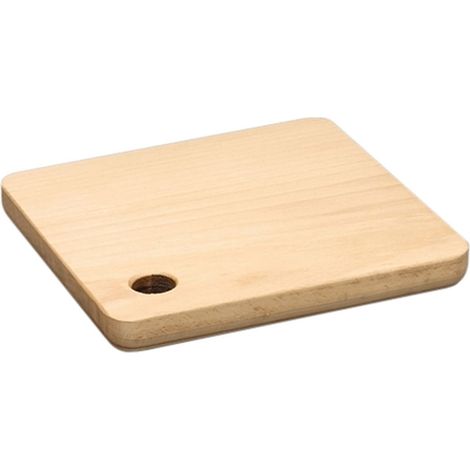 Planche à découper - Décor : Naturel - Matériau : Hêtre - Finition : Verni - Largeur : 215 mm - Longueur : 235 mm - GOLLINUCCI (1/3)