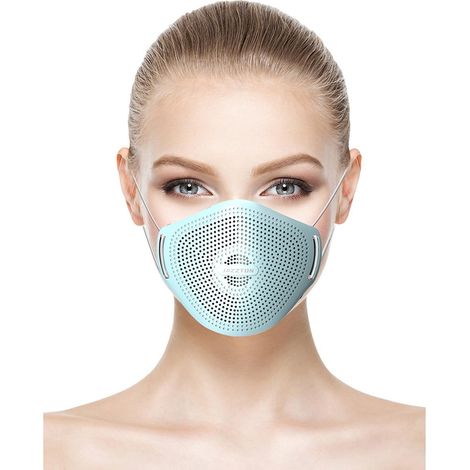 Masque Industriel À Charbon Actif - Filtre Remplaçable En Gel De Silice - Pour Bureau Chantier Sport Extérieur - Taille Unique - 1 Pièce (1/5)