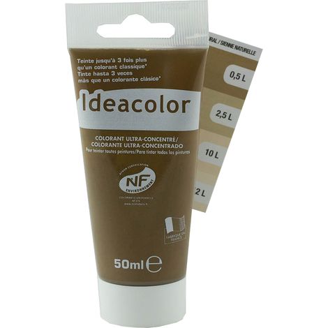 Colorant Sienne Naturelle 2052 50ml - Ideacolor
