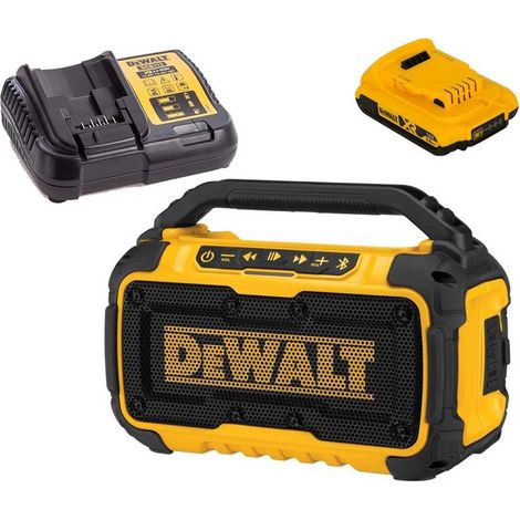 Dewalt DCR011 Bluetooth Speaker 10.8 12v 18v 54V Flexvolt / XR + 1 Battery (1/4)