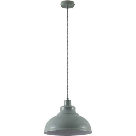 [NEUWERTIG] B-Ware Lindby Pendelleuchte Hängeleuchte Albertine LED Lampe dimmbar hellblau Ø29cm (1/2)