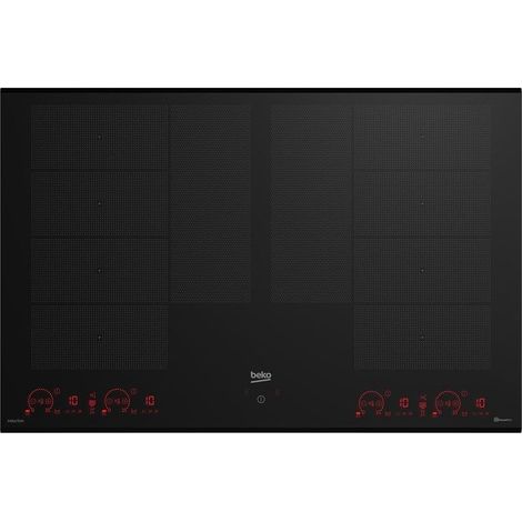 Beko HII88810NTI Schwarz Integriert 80 cm Zonen-Induktionskochfeld 8 Zone(n)