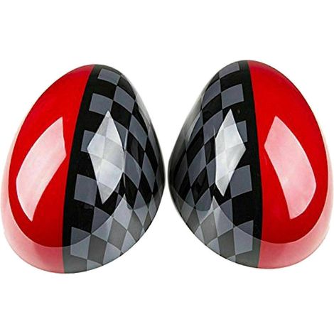 Fundas de retrovisores exteriores para Mini Cooper Hardtop series F54, F55, F56, F57 y F60, estilo JCW (1/5)