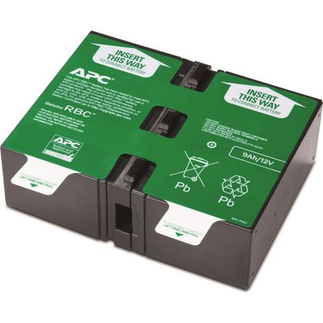 APC APCRBC124 Batterie de l'onduleur Sealed Lead Acid (VRLA) (1/2)