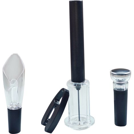 Ouvre-bouteille À Pompe À Air - Décapsuleur De Vin Avec Coupe-foil - Pour Maison Bar Restaurant - Lot De 4 Pièces (1/5)