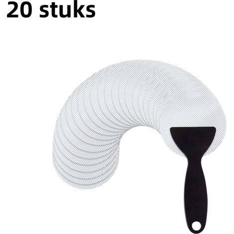 20 bandes adhésives antidérapantes blanches 8 x 8 cm pour salle de bain douche et baignoire autocollants ronds imperméables pour améliorer la sécurité et réduire les risques de glissade (1/5)