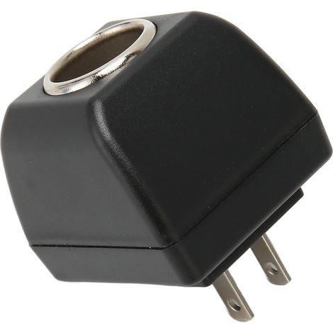 Adaptateur USB allume-cigare 12V DC 110V-240V CA avec voyant lumineux, prise américaine pour voiture (1/5)