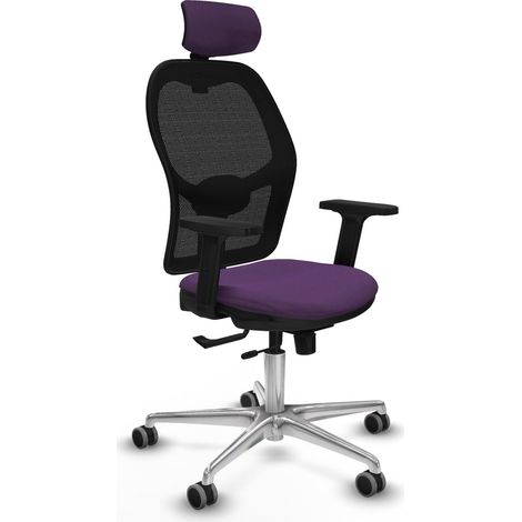 Silla de oficina piqueras y crespo Jorquera negro cómoda 120 kg (1/2)