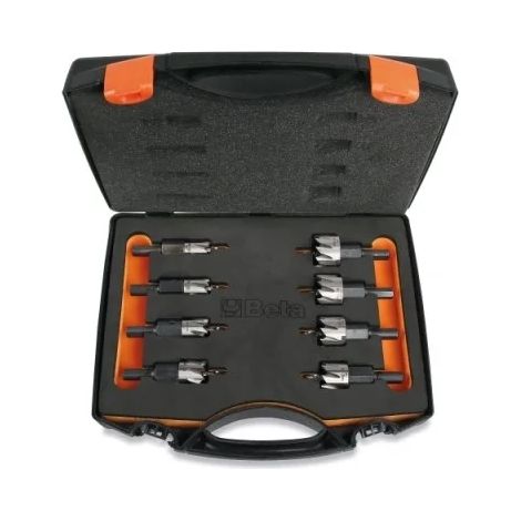 Beta 451/C8 Set di frese a tazza HSS rettificate 8 Pz.