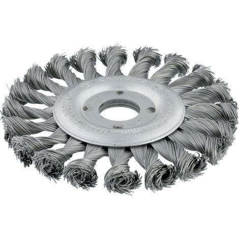 Spazzola circolare Osborn 0002653151 acciaio intrecciato 178x13 mm
