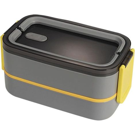 Boîte à lunch Bento japonaise double compartiment PACKOVE (1/5)