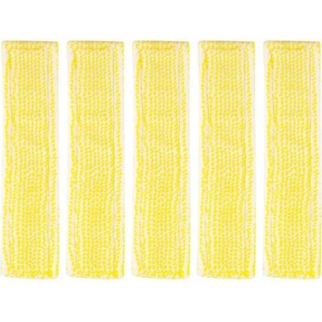 Pair 5 bonnettes microfibre Karcher WV2/WV5/WV6 - Réf. 2.633-129.0 - Pour lave-vitres (1/5)