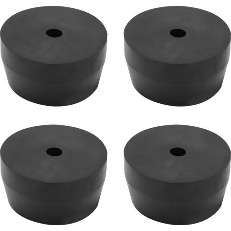 4 Stück Antivibrationspads aus technischem Kunststoff, Fußmatten, Polster für 1P2.5P3P4P5P Luftkompressoren (1/5)