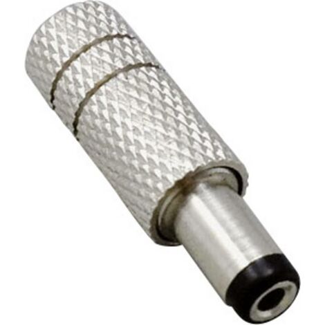 Connecteur basse tension mâle, droit TRU COMPONENTS TC-2511197 Ø extérieur: 5.50 mm Ø intérieur: 2.10 mm 1 pc(s) S073271 (1/3)