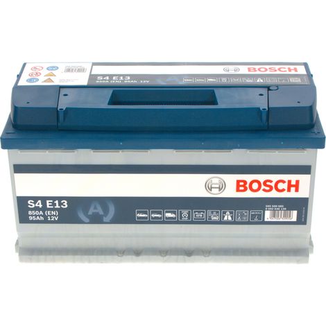Bosch – Batterie EFB 12V 95Ah 850A – Technologie Start&Stop – Démarrage fiable pour véhicules modernes – Dimensions 353x175x190mm (1/4)