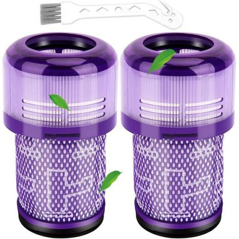 2PCS Filtre Aspirateur Dyson, Filtre Dyson V12 pour Dyson V12 Slim Vacuums, V12 Detect Slim Vacuums, Remplacer 971517-01 (1/5)