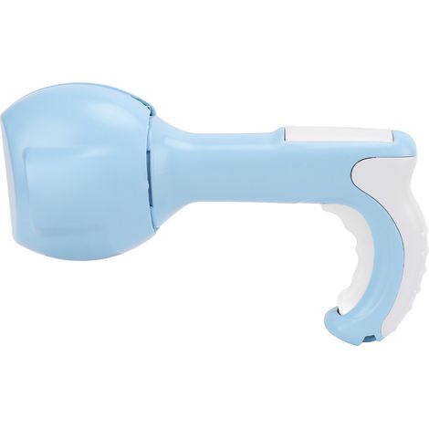 Nettoyeur de déjections canines portable, facile à nettoyer et ergonomique pour animaux de compagnie (bleu) (1/5)