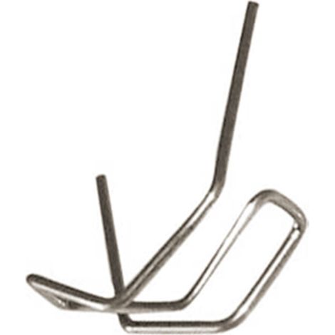 Staples - 0.6 mm et 0.8 mm - Pour Agrafeuse À Soudure Plastique - Boîte De Rangement - 100 Pièces Par Référence (1/5)