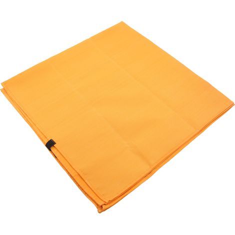 Couverture anti-feu d'urgence en silicone et fibre de verre ignifugée, orange, pour la cuisine et la maison. (1/5)