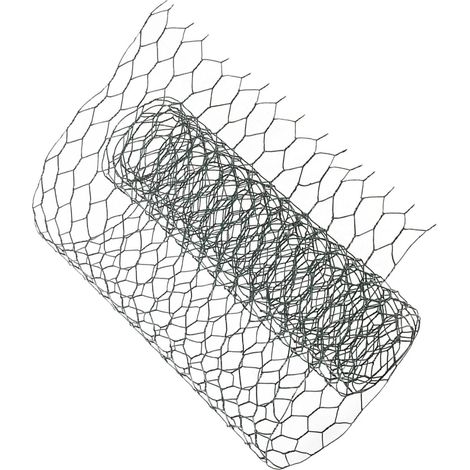 Grillage à Mailles Fines en Fer Argenté, Flexible, pour Jardins  Installation Facile, Entretien Réduit, Sûr pour Animaux et Humains, Adapté aux Poules et Lapins (1/5)