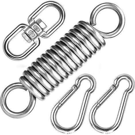 Ensemble de suspension pour sac de frappe, chaîne de fixation pivotante en acier inoxydable (1/3)
