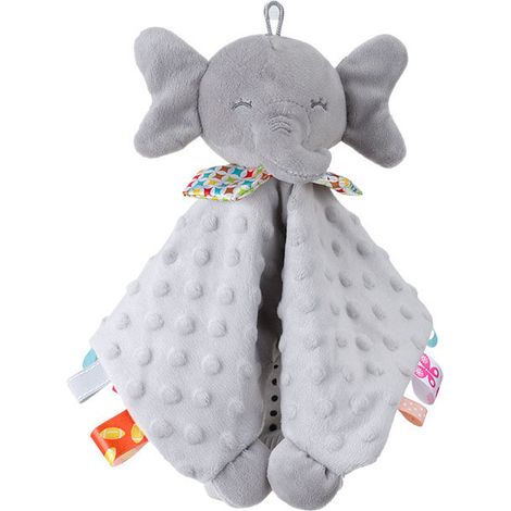 Doudou pour bébé,Jouet pour Doudou Serviette Apaisante Hochet d'Eveil Bébé pour Nouveau-né Tollders (1/4)