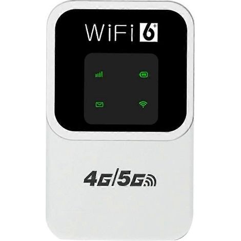 Routeur Wi-Fi mobile 4G/5G 150 Mbps avec emplacement pour carte SIM, pare-feu, VPN et fonction point d'accès Wi-Fi portable. (1/5)