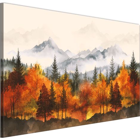 Tableau sur toile italienne 90 x 60 cm - style moderne - nature Tableau sur toile italienne 120 x 80 cm - style moderne - nature