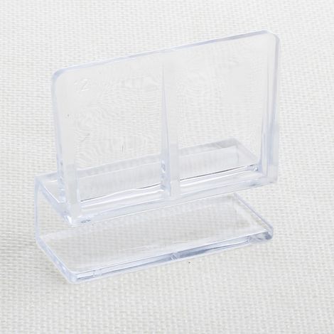 Clips pour couvercles en verre d'aquarium, acrylique transparent, fixation sécurisée sans cadre pour une sécurité accrue des animaux.-AquaForge