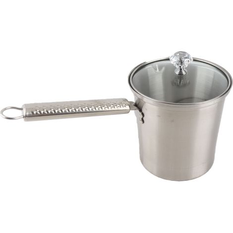 Jarra Espumadora de Leche Acero Inoxidable 700ml con Mango Largo Resistente al Calor para Café y Té – Ideal para Hogar y Gastronomía (1/5)