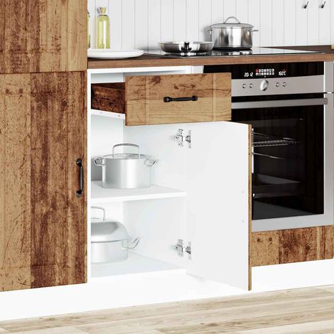 Maison Exclusive - Base da Cucina Lucca Legno Antico in Legno Multistrato
