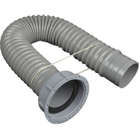 Tuyaux de vidange pour évier de cuisine, 80 cm, PP+PVC, tuyau de vidange flexible, adapté pour cuisine et salle de bain, récipient, drainage, tuyau d'eau (1/5)