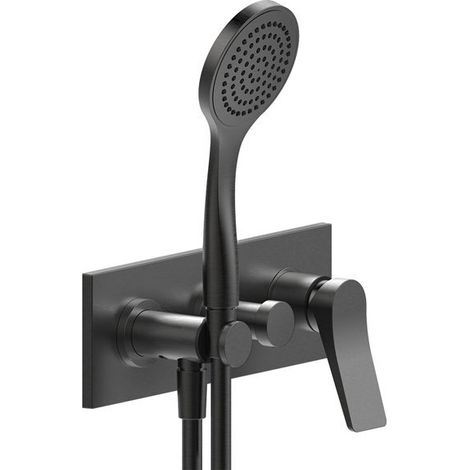 Gessi Rilievo, juego preparado para mezclador monomando de ducha,