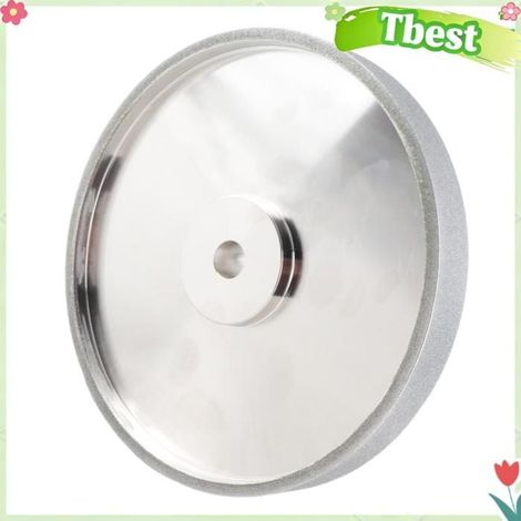 Tbest meule de ponçage Meule CBN 180, 1 Pouce de Large, Roue D'affûtage de Broche de 5/8 Pouces pour Meuleuse bricolage poncage (1/5)