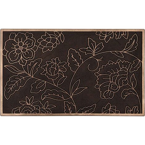 Essuie-pieds Floral en Gomme 75 cm (1/2)