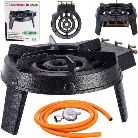Cucina a gas STOOL in ghisa 9,8 kW + riduttore