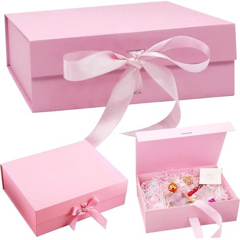 23 x 17 x 7 cm – Magnetische Geschenkbox – Geschenkbox mit Deckel – Wiederverwendbar (1/4)