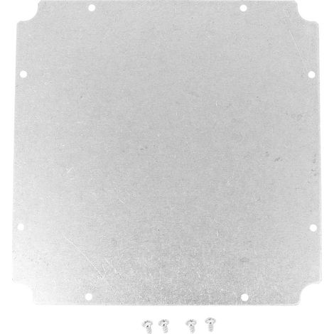 Hammond Electronics 1556HPL Plaque intérieure (L x l) 180 mm x 180 mm aluminium 1 pc(s) (1/2)
