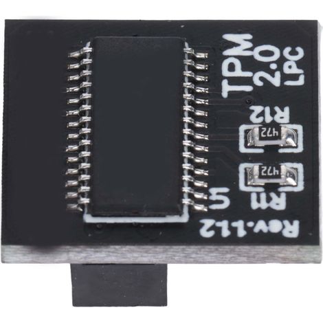 Module TPM 2.0 12 broches LPC carte de chiffrement sécurité à distance pour carte mère Gigabyte (1/5)
