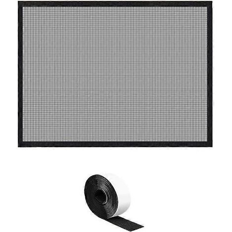 Grille de protection pour cheminée en PVC, résistante aux animaux, avec fermeture auto-agrippante, 100 cm. Protection optimale pour les enfants. (1/5)