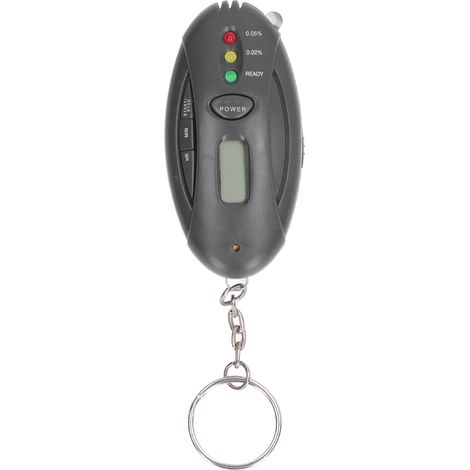 Testeur d'alcoolémie à indicateur LED, mini détecteur d'alcoolémie, testeur d'alcoolémie portable. (1/5)