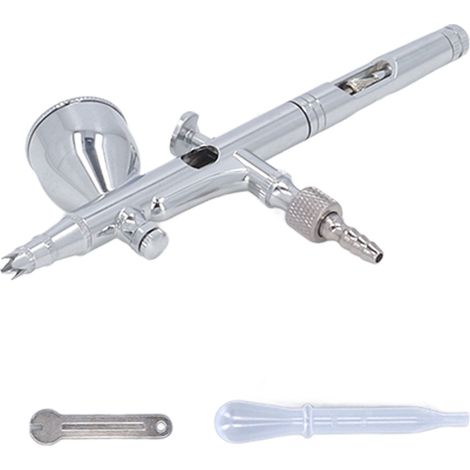 Airbrush - Réglable Volume Pulvérisation - Pour Décoration Gâteaux Modèles Artisanat Maquillage Manucure - 1 Pièce (1/5)