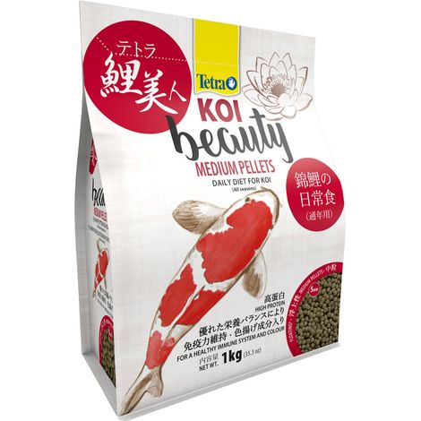 Koi Beauty Medium Pellets Tetra 4 L -1 kg - Tetra (1/3)