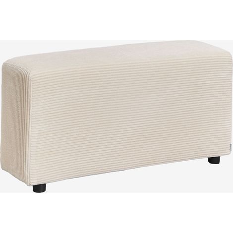 Reposabrazos izquierdo bajo ↑55 cm para sofá modular Bruna SKLUM