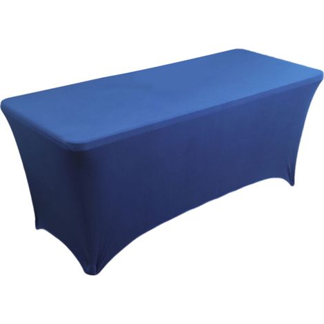 Nappe rectangulaire extensible en hauteur,-Bleu roi 4FT
