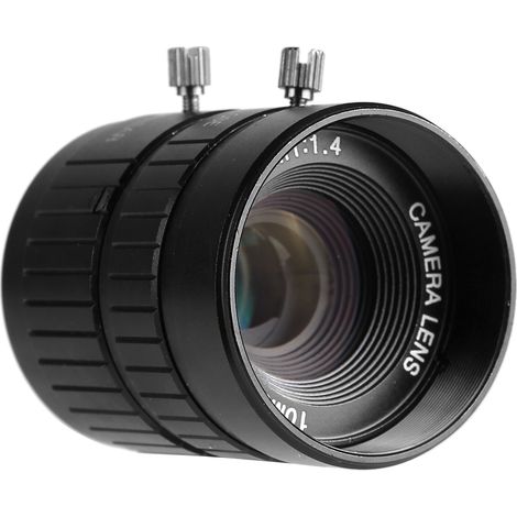 25-mm-10-MP-HD-Überwachungskamera, Objektiv mit manueller Blende, C-Mount (1/5)