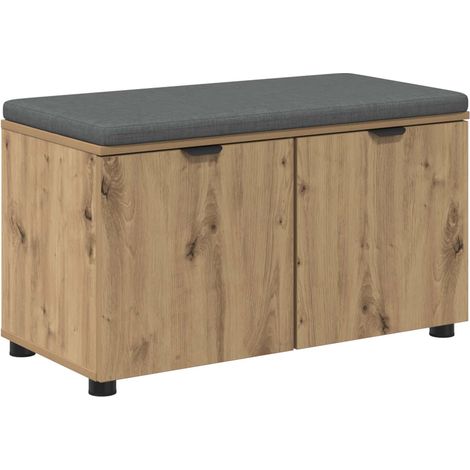 Maison Exclusive - Panca per ingresso Rovere Artigianale 80 x 38 x 46 cm (1/5)
