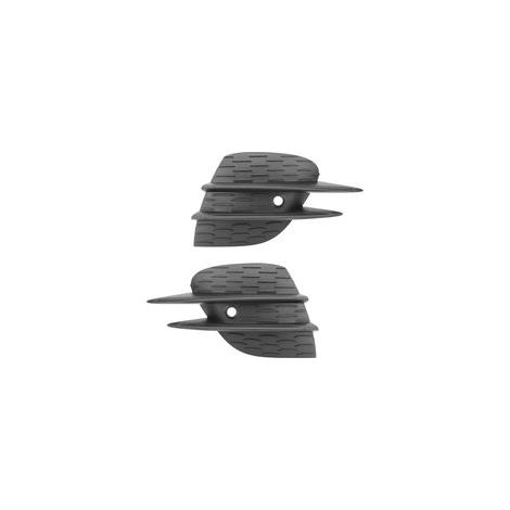 Embellecedor de faro antiniebla de 2 piezas, cubierta de rejilla inferior del parachoques izquierdo y derecho, repuesto para Mercedes-Benz Clase E W213 AMG Line 2020-2023 Facelift