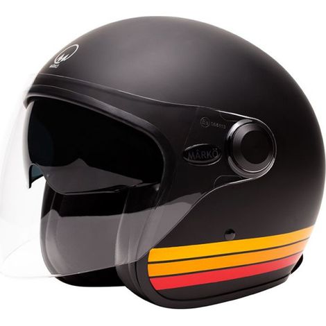 Jet BOREAL Noir Mat Orange XS (1/3)
