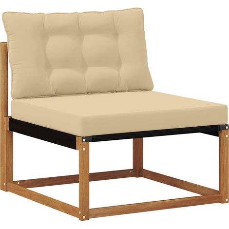 Maison Exclusive - Sectional Sofa Einheiten Massives Akazienholz